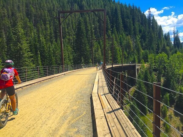 Cycle near Spokane, Washington
